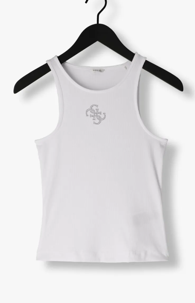 witte guess top sl round neck gwendalina top