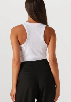 HAUTE L'AMITIÉ te haute l'amitié top rib badge tank><noscript><img width=