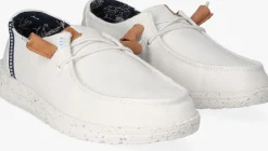 HEYDUDE te instappers wendy washed canvas>DAMES Instappers