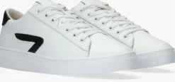 witte hub lage sneakers hook lw z-stitch