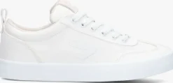witte hub lage sneakers miami w