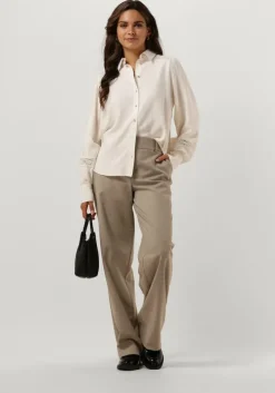 witte jansen amsterdam blouses w754 blouse lace details and long puffsleeves