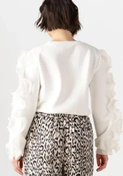 witte jansen amsterdam top kallie trui ss 196 long sleeve ruffle