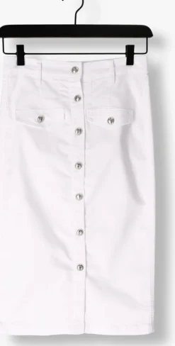 witte liu jo midirok colar snug fantasy t.p. skirt