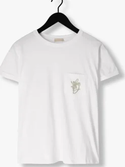 witte liu jo t-shirt ecs t-shirt moda m/c