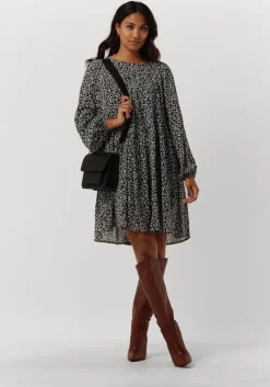 witte msch copenhagen mini jurk hibba rikkelie short dress aop