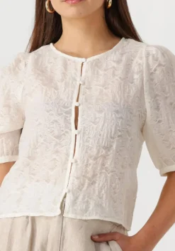 witte msch copenhagen top mschasteria 2 4 shirt