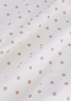 witte na-kd mini jurk tie front balloon sleeve dress