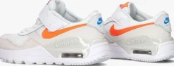 witte nike lage sneakers air max systm