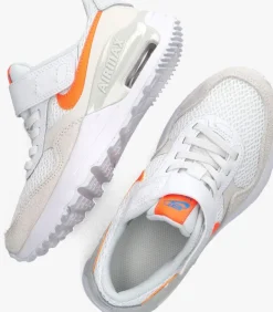 witte nike lage sneakers air max systm