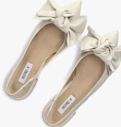 witte notre-v slingbacks 43251