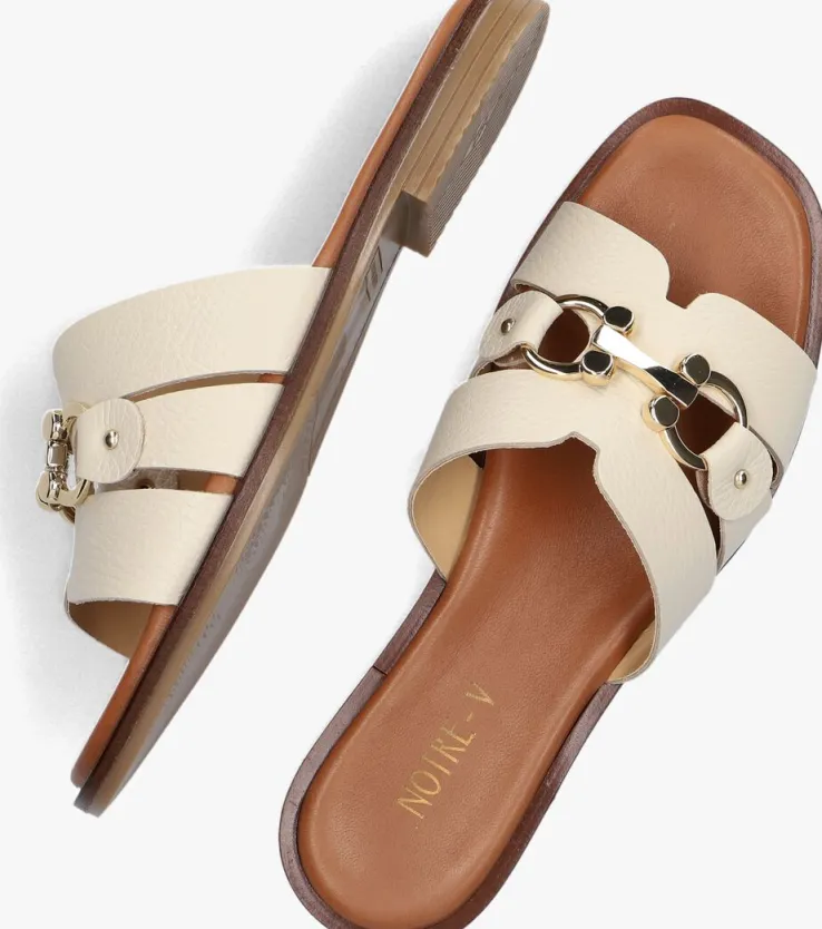 witte notre-v slippers 22718