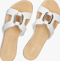 witte notre-v slippers 612g