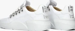 witte nubikk lage sneakers roque roman men
