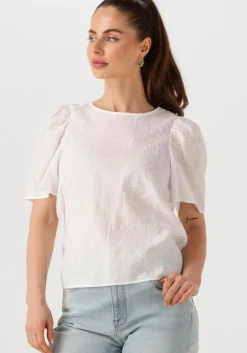 OBJECT te top objilly s/s re o-neck top 138>DAMES Tops & T-Shirts