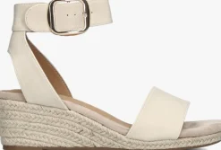 witte omoda espadrilles 0577-2