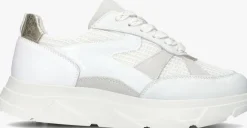 witte omoda lage sneakers kady fat 437