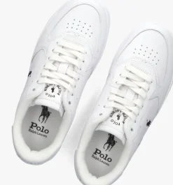 witte polo ralph lauren lage sneakers masters crt d