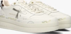 witte premiata lage sneakers micol