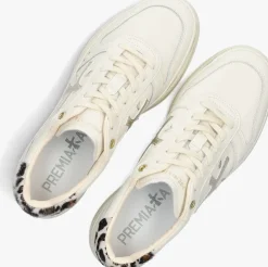witte premiata lage sneakers micol