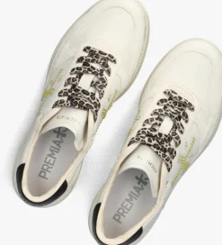 witte premiata lage sneakers micol