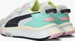 PUMA te lage sneakers wild rider layers><noscript><img width=