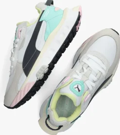 PUMA te lage sneakers wild rider layers><noscript><img width=