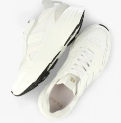 witte red-rag lage sneakers 71570