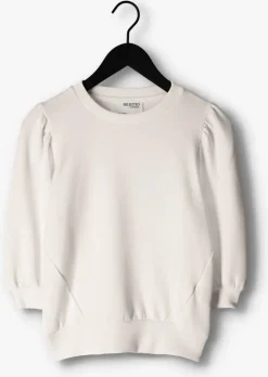 SELECTED FEMME te top slftenny 3/4 sweat top><noscript><img width=