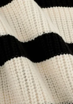 witte selected femme trui slfbloomie ls knit o-neck b