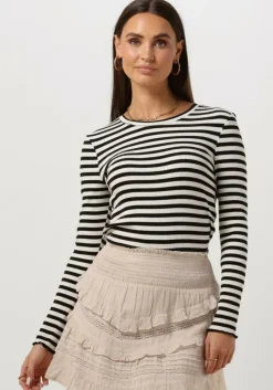 SELECTED FEMME te t-shirt anna ls crew neck tee stripe>DAMES Tops & T-Shirts