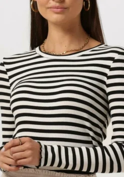 SELECTED FEMME te t-shirt anna ls crew neck tee stripe><noscript><img width=