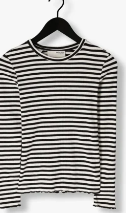 SELECTED FEMME te t-shirt anna ls crew neck tee stripe><noscript><img width=