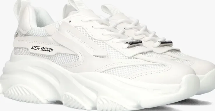 witte steve madden lage sneakers possession