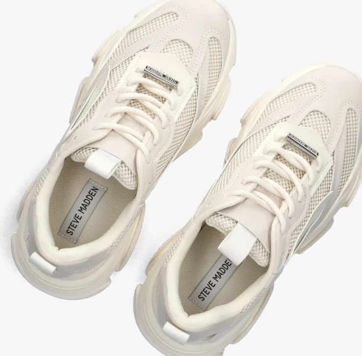 witte steve madden lage sneakers possession