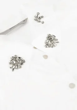 SUMMUM te blouses blouse crispy poplin diamants><noscript><img width=