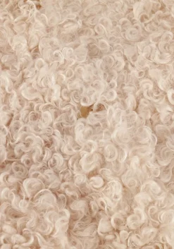 witte summum gilet jacket faux fur