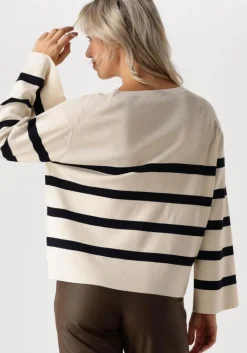 SUMMUM te trui striped sweater soft viscose polyamide knit><noscript><img width=