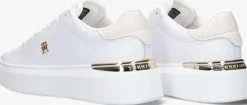 witte tommy hilfiger lage sneakers fashion court