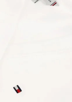 witte tommy hilfiger t-shirt new slim cody v-nk ss