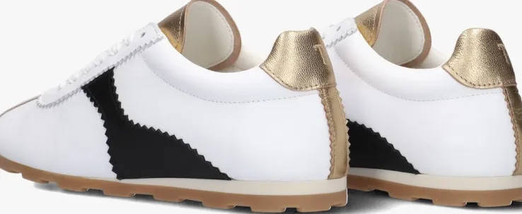 witte toral lage sneakers vinci