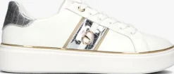 witte twinset milano lage sneakers 251tcp01a