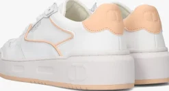 witte twinset milano lage sneakers 231tcp080