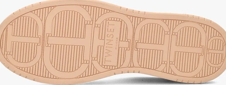 witte twinset milano lage sneakers 231tcp080