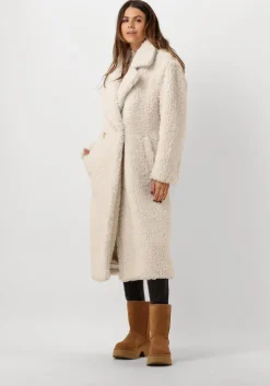 witte ugg teddy jas gertrude long teddy coat