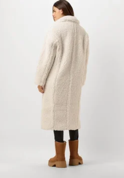 witte ugg teddy jas gertrude long teddy coat