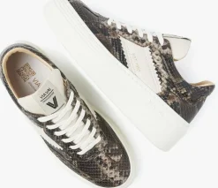 witte via vai lage sneakers isa romi