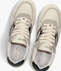 witte via vai lage sneakers sam levi