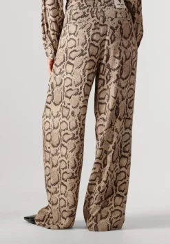 zand alix the label pantalon ladies woven snake twill pants
