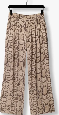 zand alix the label pantalon ladies woven snake twill pants